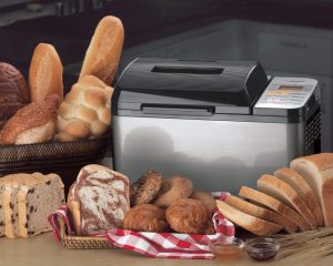 the machine with types of bread it can bake